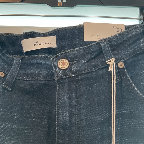 KanCan High Rise Bootcut Jeans - Dark Wash - Picture 7 of 12